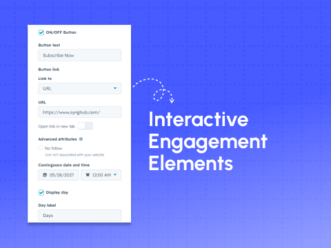 Interactive Engagement Elements