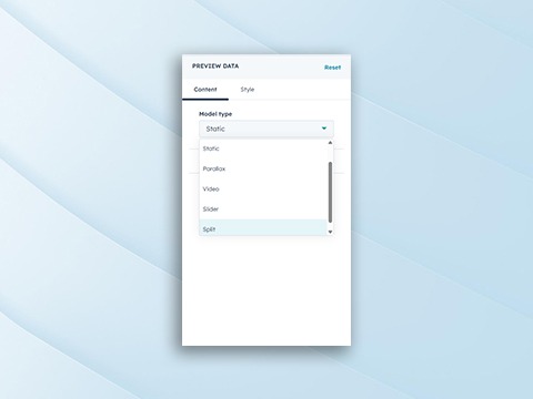 Flexible Background Configurations